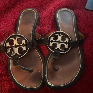Tory Burch sandals. Plenty of wear left!